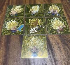 ドラゴンボール 超戦士ウエハースシール GDR 7枚セット レア