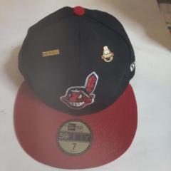 New Era 59FIFTY キャップ 黒/赤 7