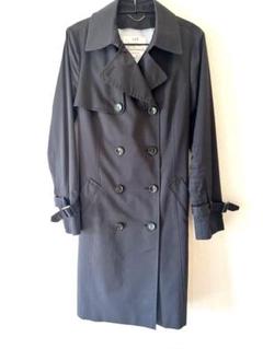 【美品】23区 トレンチコート 40 Lサイズ 11号 コットンポリエステルギャバジン ロング トレンチコート / 23区