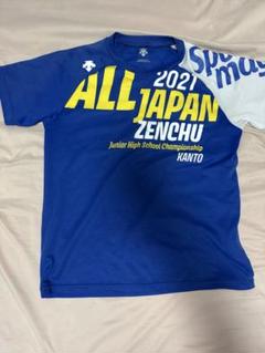 新品タグ付き　高校総体　陸上　地区総体　Tシャツ　オレンジ　Mサイズ　デサント 全国高校総体【インターハイ】デサント記念Tシャツ2025 - 〈公式