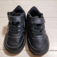 Nike ブラック キッズ スニーカー　13センチ　ナイキ