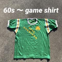 60s 〜 football T-shirt ナンバリング クローバー CAFE