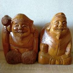 備前　古備前　七福神　大黒様　恵比寿様　江戸後期　明治　訳あり Yahoo!オークション -「恵比寿」(備前) (日本の陶磁)の落札相場