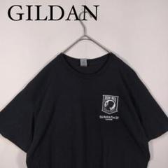 GILDAN POW*MIA Tシャツ 黒 イーグルプリント　XL