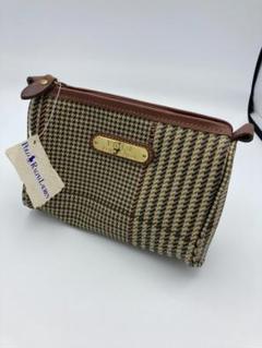 極美品 ラルフローレン ショルダー バッグ 千鳥格子 チェック