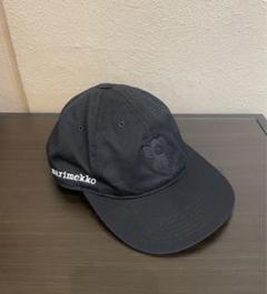 【美品】マリメッコ　ストライプ　キャップ　タサライタ 美品】マリメッコ ストライプ キャップ タサライタ