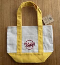 TRADER JOE'S ミニトートバッグ3色セット トレジョ 紺色 ミニトートバッグ Trader Joe's トレーダー