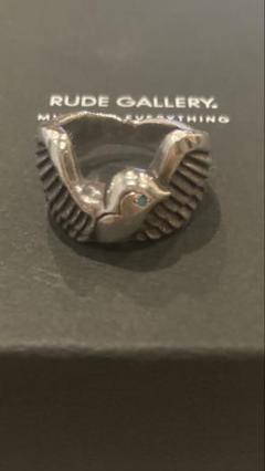 【箱付き】RUDE GALLERY TWIST BANGLE チバユウスケ 最終決算 箱付き】RUDE メンズ チバユウスケ BANGLE TWIST