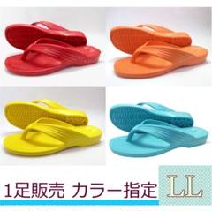 ギョサン メンズ カリプソ PEARL レッド オレンジ 他 LLサイズ aのサムネイル