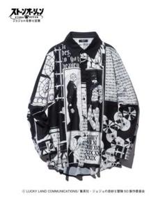 glamb プッチ神父　ホワイトスネイク　長袖シャツ　ジョジョ　ホワイトスネーク