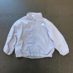 薄紫色 ジッパー付きジャケット