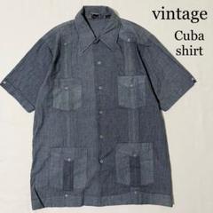 80's vintage ROMANI collection キューバシャツ