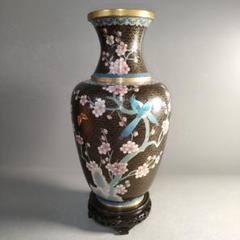 中国美術 朱泥 刻梅 文字 花盆 骨董品(K-LC976) Sedambunセダンブン【黒泥・鳳凰鬼面足鉢・共箱付】 - 東洋蘭
