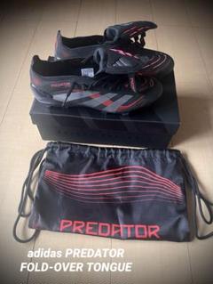 adidas Predator サッカースパイクFG ブラック/レッド