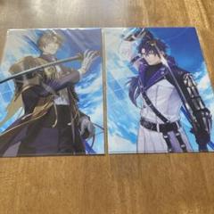 刀剣乱舞 九州国立博物館 へし切長谷部 、日光一文字クリアファイル 2枚セット