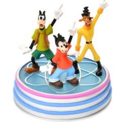 Disney Lacers シークレットフィギュア　マックス　パワーラインセット グーフィー マックス パワーライン LED フィギュア ディズニー