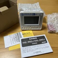 CASIO 電波時計(目覚まし時計) シルバーDQL-250J-8JF