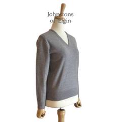 Johnstons of Elgin ファインメリノウールセーター C-186