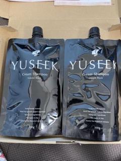 今だけ】YUSEEK クリームシャンプー ナチュラルブラック 2個セット