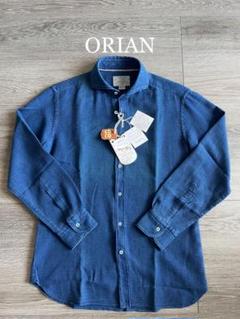 未使用　ORIAN リネンシャツ　インディゴブルー　イタリア製　　S 楽天市場】ORIAN リネンシャツの通販