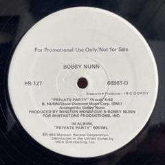 Bobby Nunn - Private Party