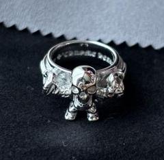 CHROME HEARTS 新品加工フォティハリスティーターケーブルリング14号