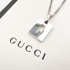 2286-1　人気✨GUCCI ネックレス　Gロゴ　SV925 2286-1 人気✨GUCCI ネックレス Gロゴ SV925 - メルカリ