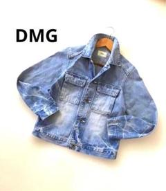 DMG デニムジャケット Gジャン 長袖 インディゴブルー 日本製