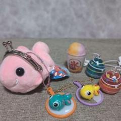 チャーミーでめきんミニがま口と夏祭りシリーズ全6個