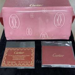 新品同様‼️カルティエ　Cartier 財布　長財布　ハッピーバースデーのサムネイル