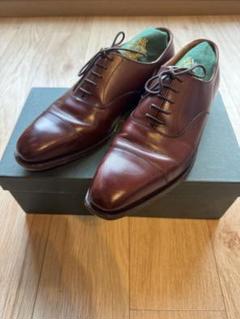 クロケットアンドジョーンズ　Paul Smith別注　UK 7.5 極美品☆クロケット&ジョーンズ 7.5E【☆ポールスミス