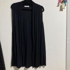 DIGNITE COLLIER♡お洒落★薄手♡カーディガン(F) ブラック 羽織のサムネイル
