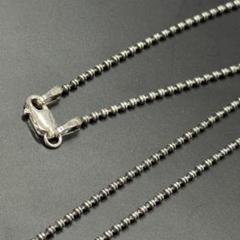 【イタリア製 silver925】　ヴィンテージ　ボールチェーン