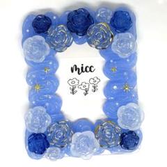ホイップデコ　青薔薇01