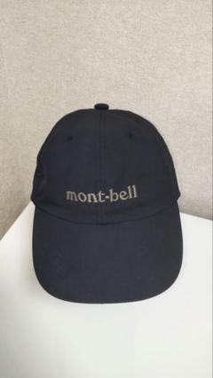 mont-bell 黒キャップ 調整可能 サイズS/M