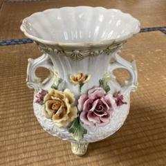 カポティモンテ　陶器　陶花　イタリア　35cm ハンドメイド　ビンテージ　職人技 楽天市場】カポディモンテ陶花の通販