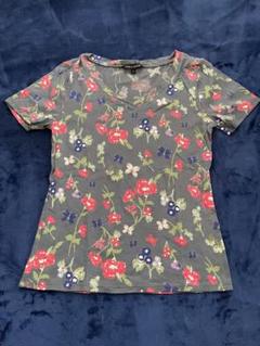 LAURA ASHLEY ローラアシュレイ 花柄 半袖 Tシャツ