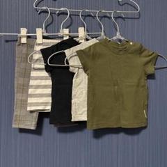 【5枚セット】西松屋Tシャツ・パンツ60-70 アプレレクールパンツ70
