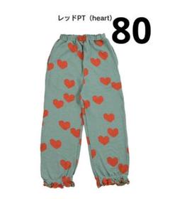 【完売品】【今月限定】激カワ！お得すぎ！ マーキーズ MARKEY'S 21点 レッドPT (heart) ハート柄パンツ 80㎝ マーキーズ MARKEY'S