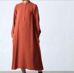 Graphpaper Satin band collar dress