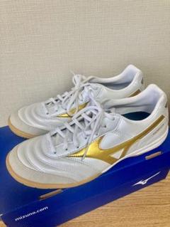 値下げ！限定 MIZUNO モレリアIN ホワイトゴールド 24.0cm