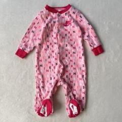 NIKE ナイキ 60㎝ ロンパース ピンク