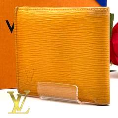Louis Vuitton エピレザー 二つ折り財布 イエロー - メルカリ