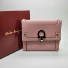 ≪人気≫Ferragamo ガンチーニ 三つ折り財布 - ピンクの通販