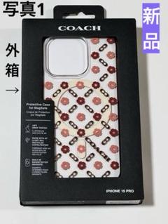 新品未開封 coach コーチ iPhone11 マホケース　マホガニー② COACH 【国内正規品 】☆新品未使用☆COACH コーチ ブックタイプ