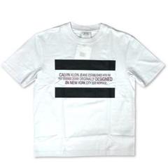 新品 EST.1978 CALVIN KLEIN JEANS 半袖Tシャツ 白S