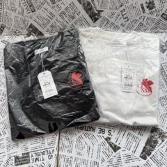 新品未使用】エヴァ×CALNAMUR 最後のシ者 ロンTee 白黒セット