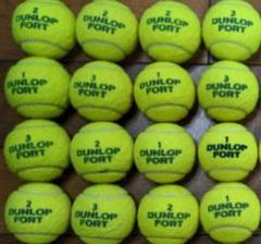 DUNLOP FORT テニスボール 16個セット