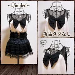 リボン ノースリーブ 平成ギャル y2k ウィッシュコア コケット 姫 ガーリー