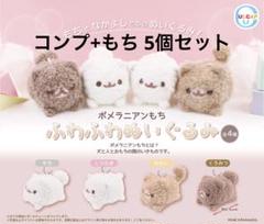 初販版　ポメラニアンもち　ガチャガチャ　コンプ＋もち　5個セット
